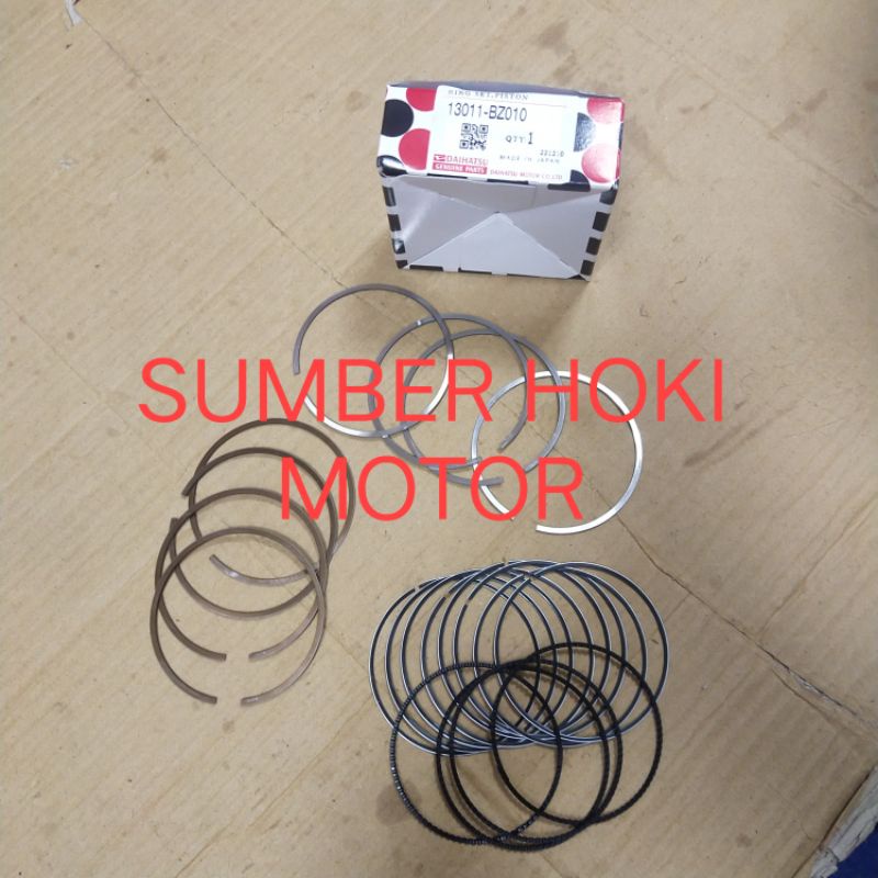 RING PISTON RING SEHER SET GRENDMAX 1,3 1300CC STD 025 050 075 100/STD