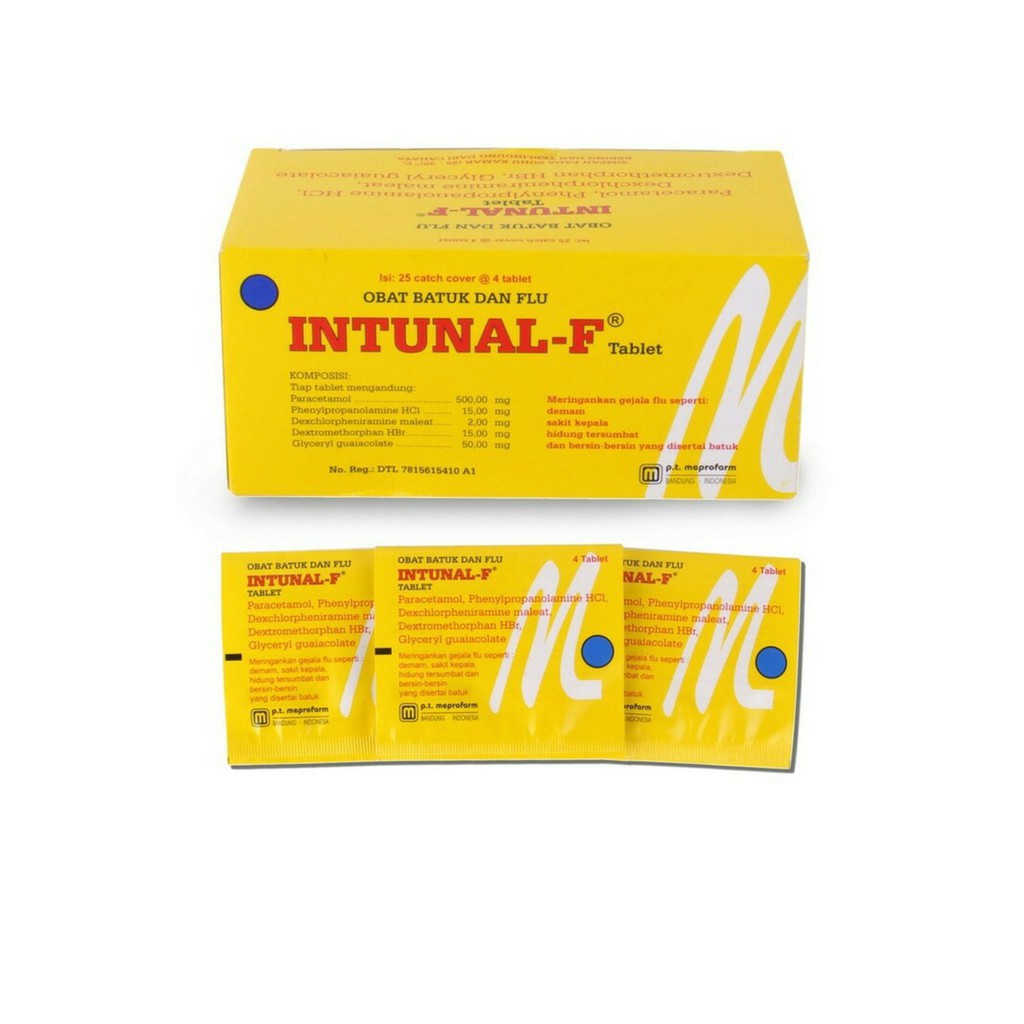 intunal f obat flu