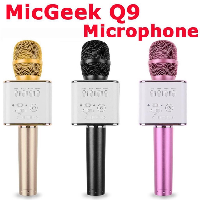 Microphone Bluetooth q9