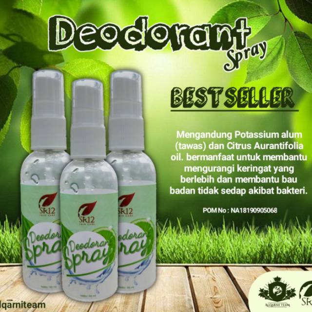 TERLARIS ! Deodorant Spray SR12
