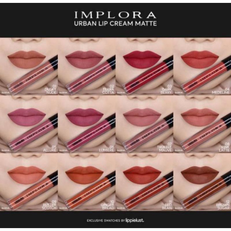 implora urban lipcream matte