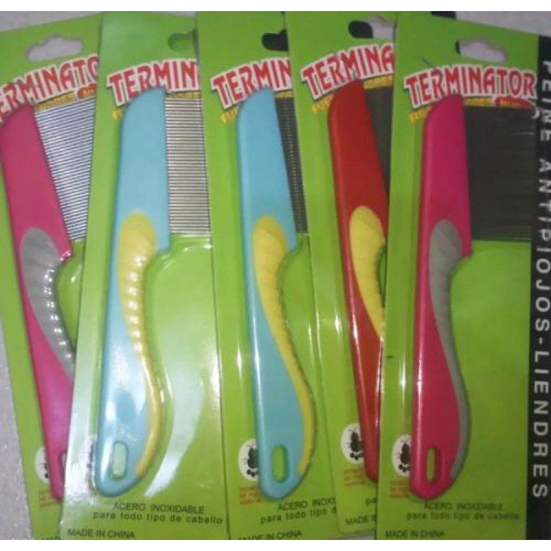 Sisir Kutu Dan Ketombe Terminator
