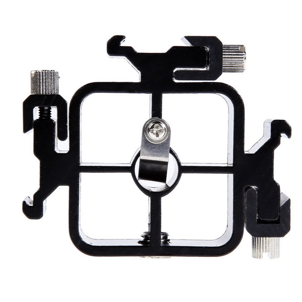 Triple speedlight flash bracket adapter