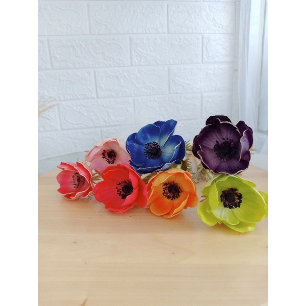 Bunga Artificial/ANEMONE ARTIFICIAL (PREMIUM)