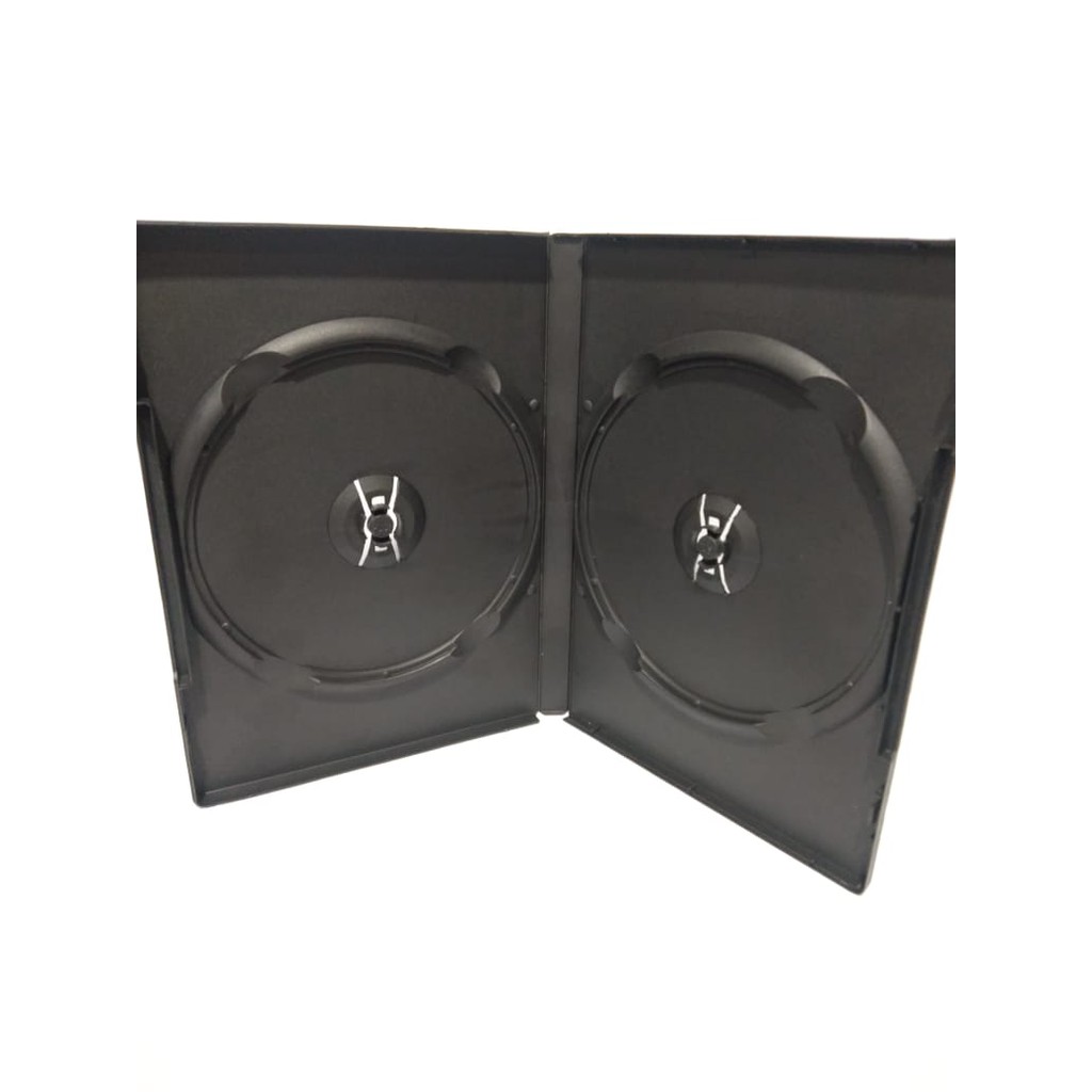CASING DVD HITAM DOUBLE 14MM