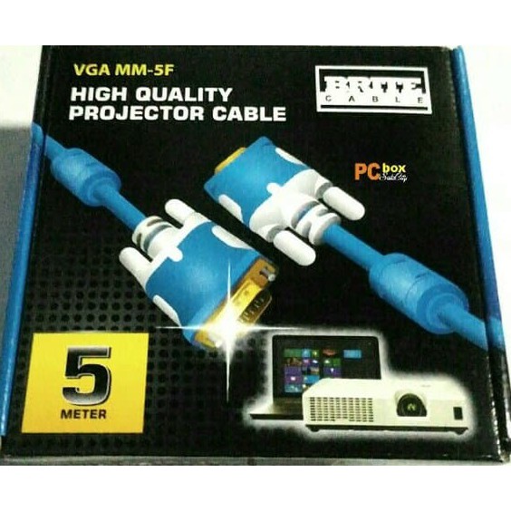 Brite Kabel VGA 5M