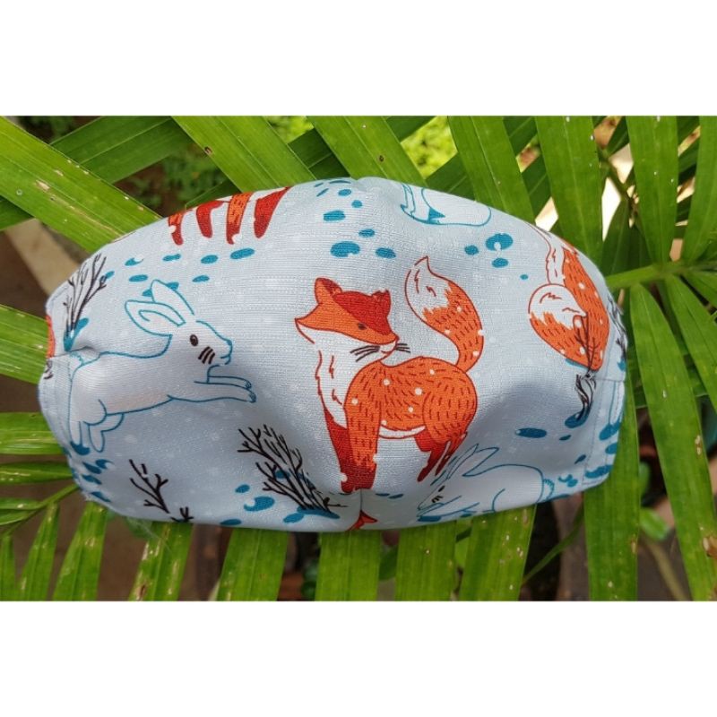 Masker Motif "FOX"