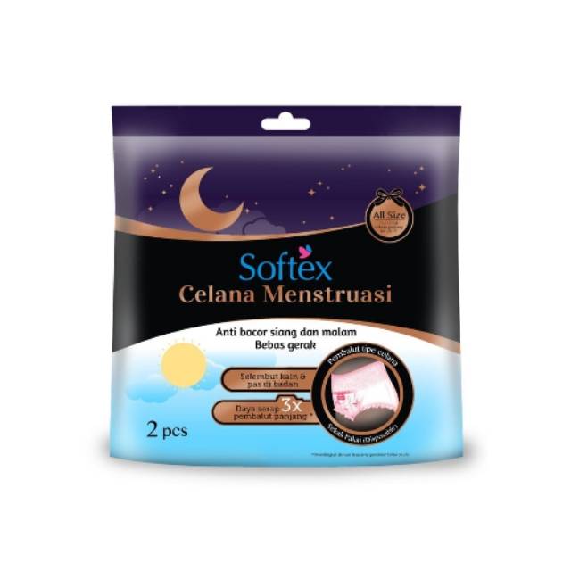 Softex<br/><br/>Celana Menstruasi 2pcs