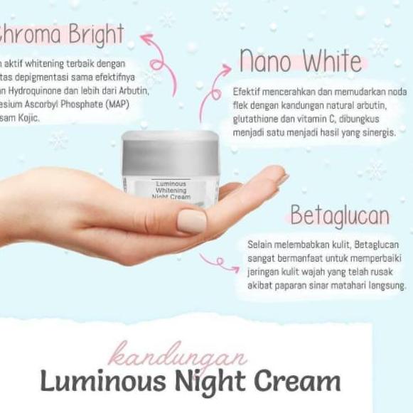 Diskon!! (tyi-491) Paket Luminous Ms glow pouch