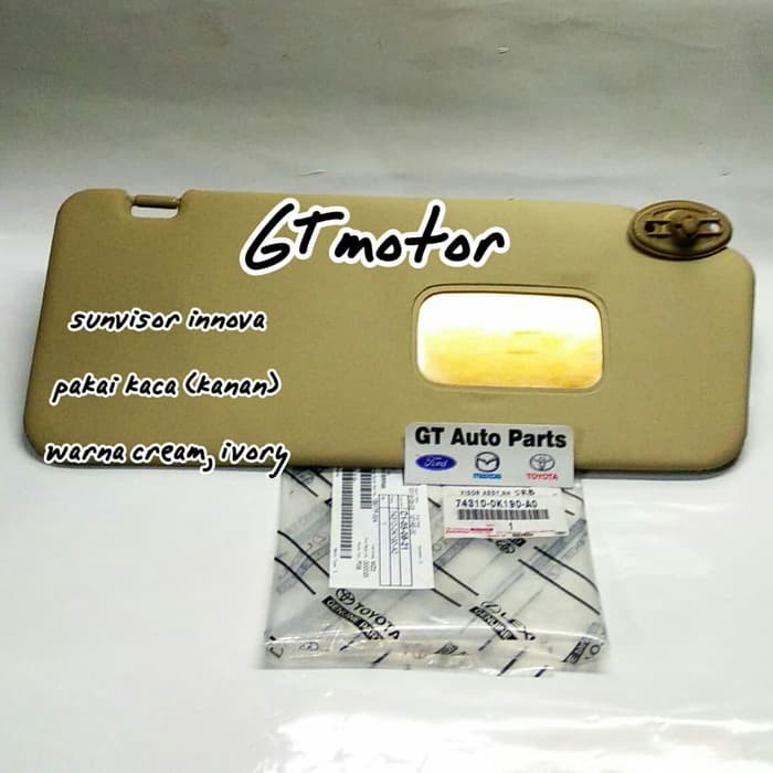 Sunvisor Sun Visor Kanan Innova