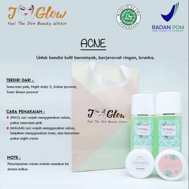 PAKET ACNE JGLOW