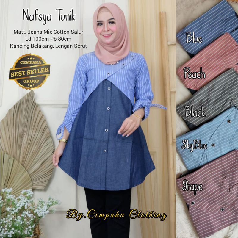 NAFSYA TUNIK BY CEMPAKA