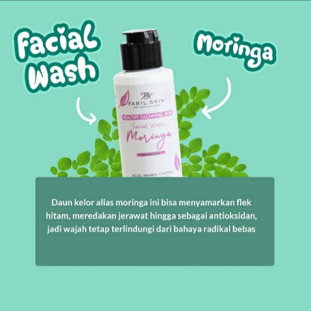 Fabil Facial Wash Moringa