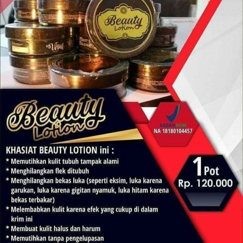 Beauty lotion