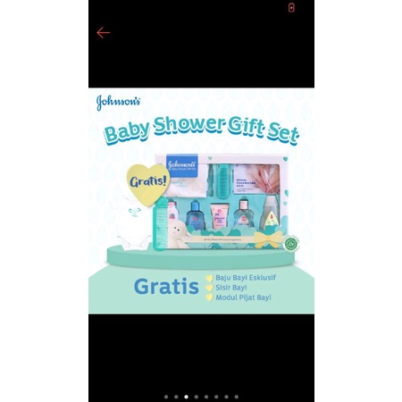 jhonson shower gift set