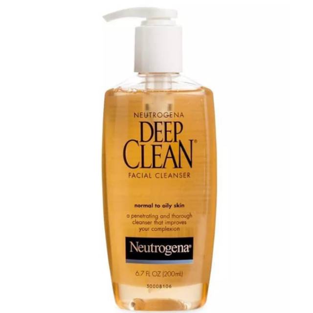Neutrogena deep clean clenser normal oily skin 200ml