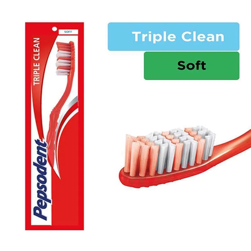 PEPSODENT TB TRIPLE CLEAN SOFT 72PC