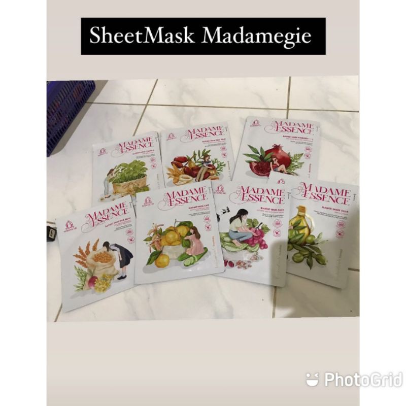 sheet mask madamgie essence