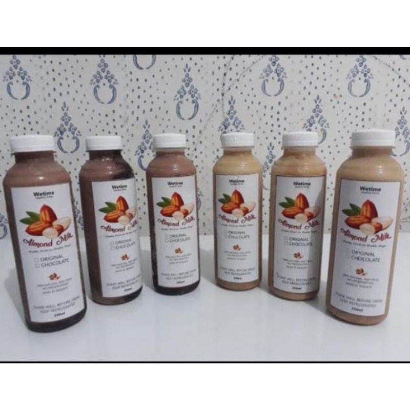 susu almond wetime 250ml