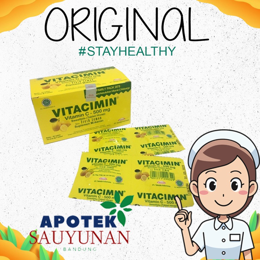 Vitacimin HARGA TERTERA PER STRIP