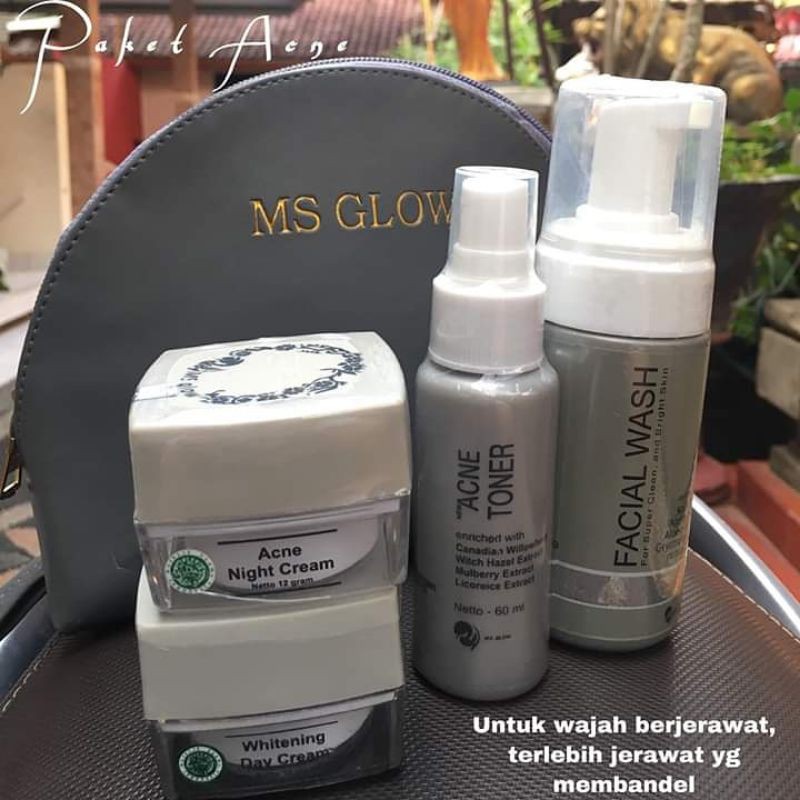paket MS Glow acne