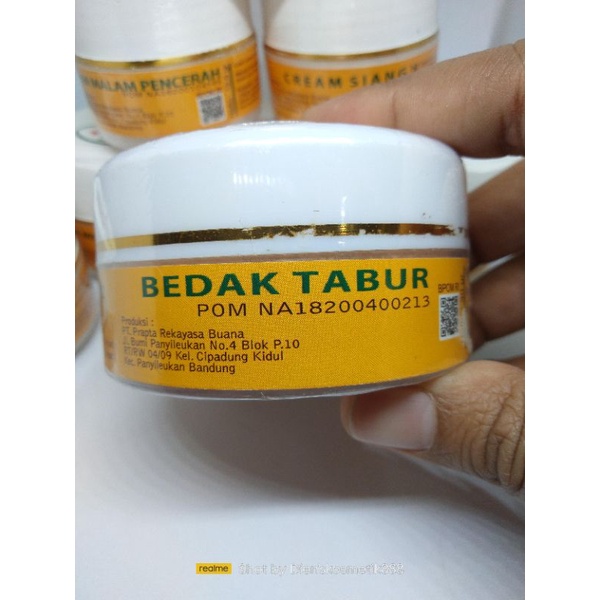 Afhifa Bedak Tabur BPOM ORIGINAL