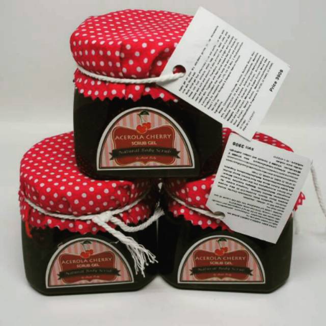 ACEROLA CHERRY SCRUB GEL