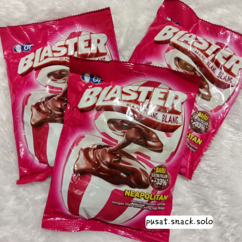 Permen Blaster Neapolitan 125 gram