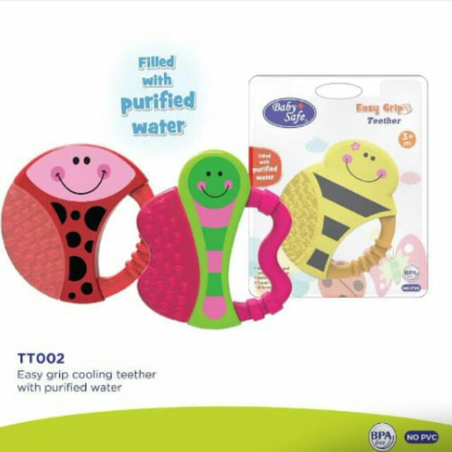 Babysafe easy grip theeter