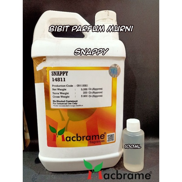 SNAPPY | BIBIT PARFUM MURNI | 100ML