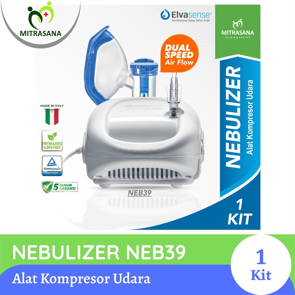 Elvasense Nebulizer Air Compressor NEB39