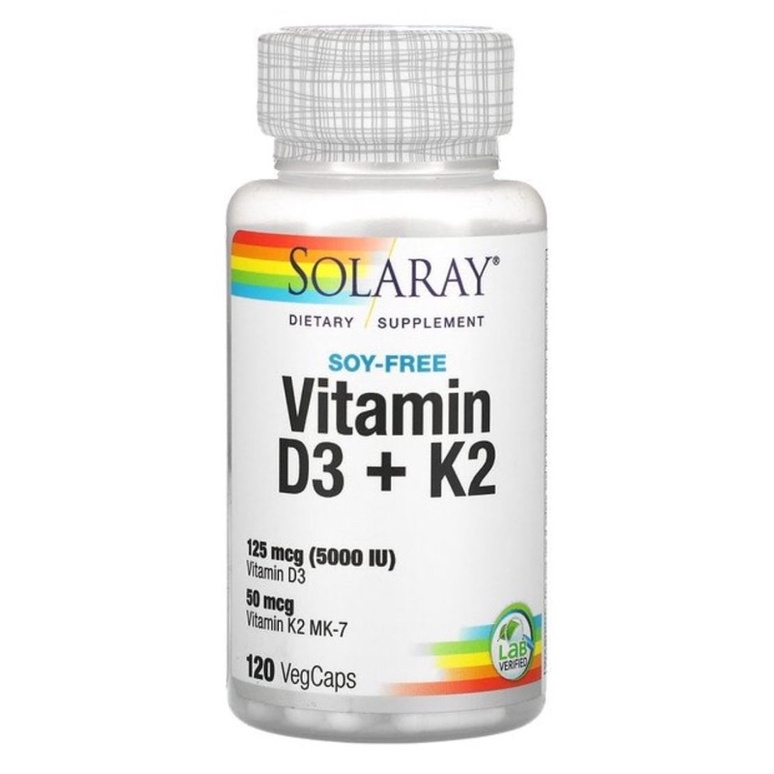 Solaray D3 K2