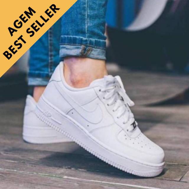 NIKE AIR FORCE ONE FULL WHITE