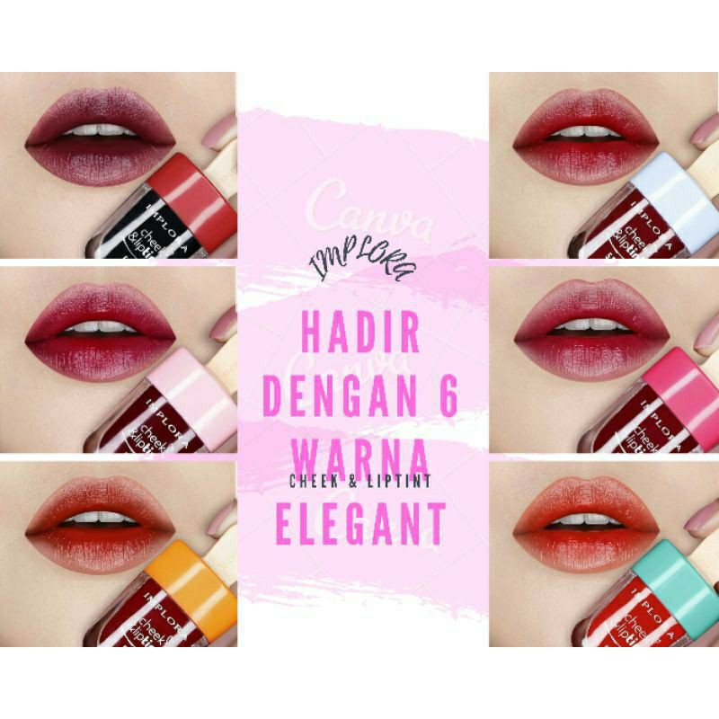 Implora Liptint Ice Cream Ready 6 Variasi