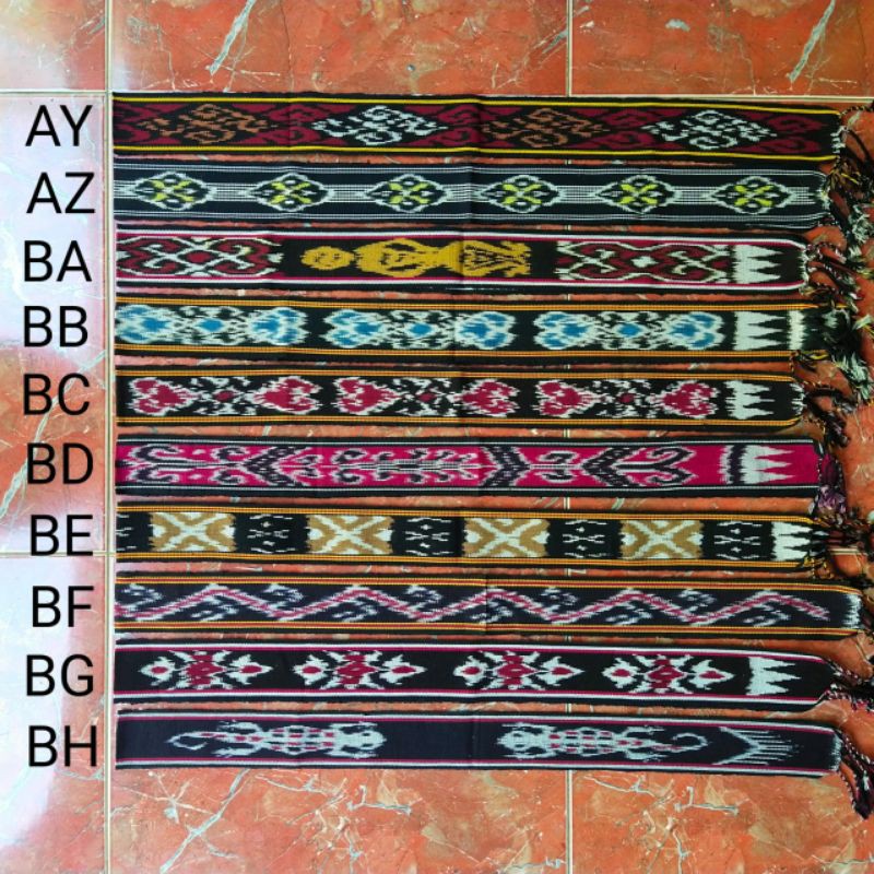 ikat kepala tenun
