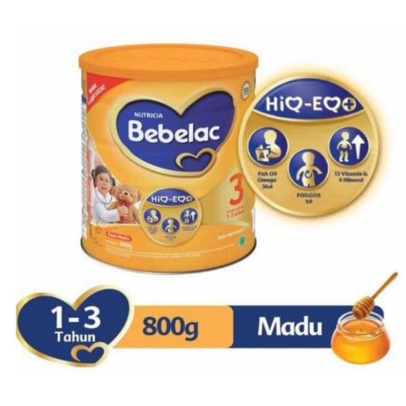 BEBELAC 3 MADU 800gr
