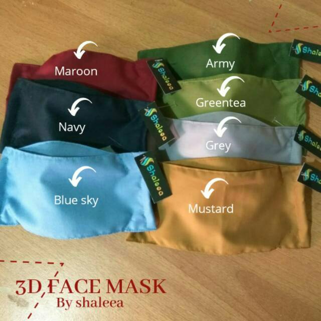 3D Face Mask Kain