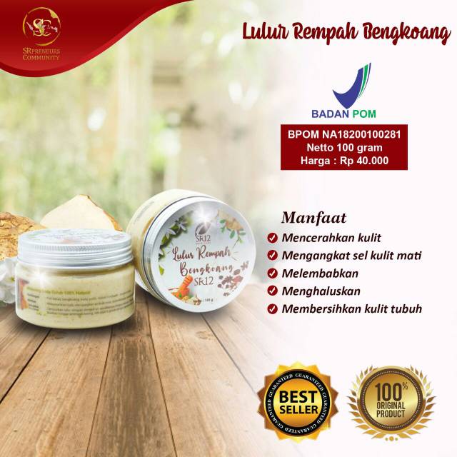 Lulur Rempah Bengkoang SR12