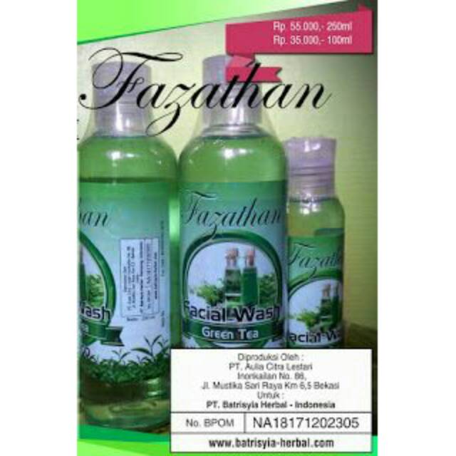 Facial Wash Green Tea
