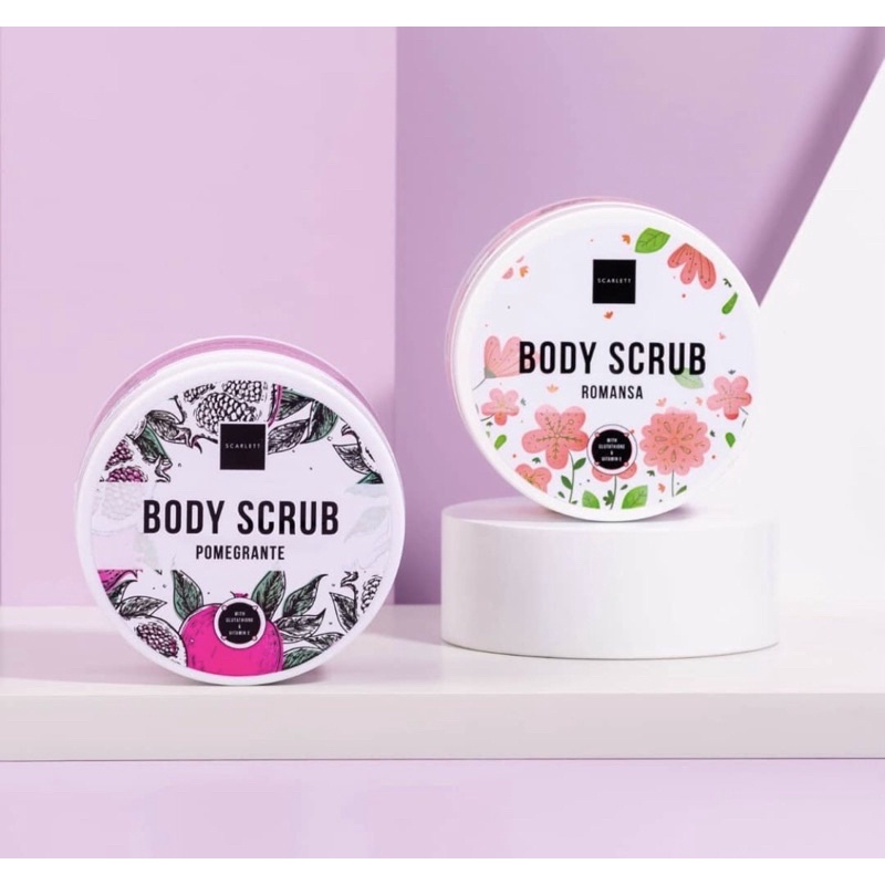 body scrub scarlet