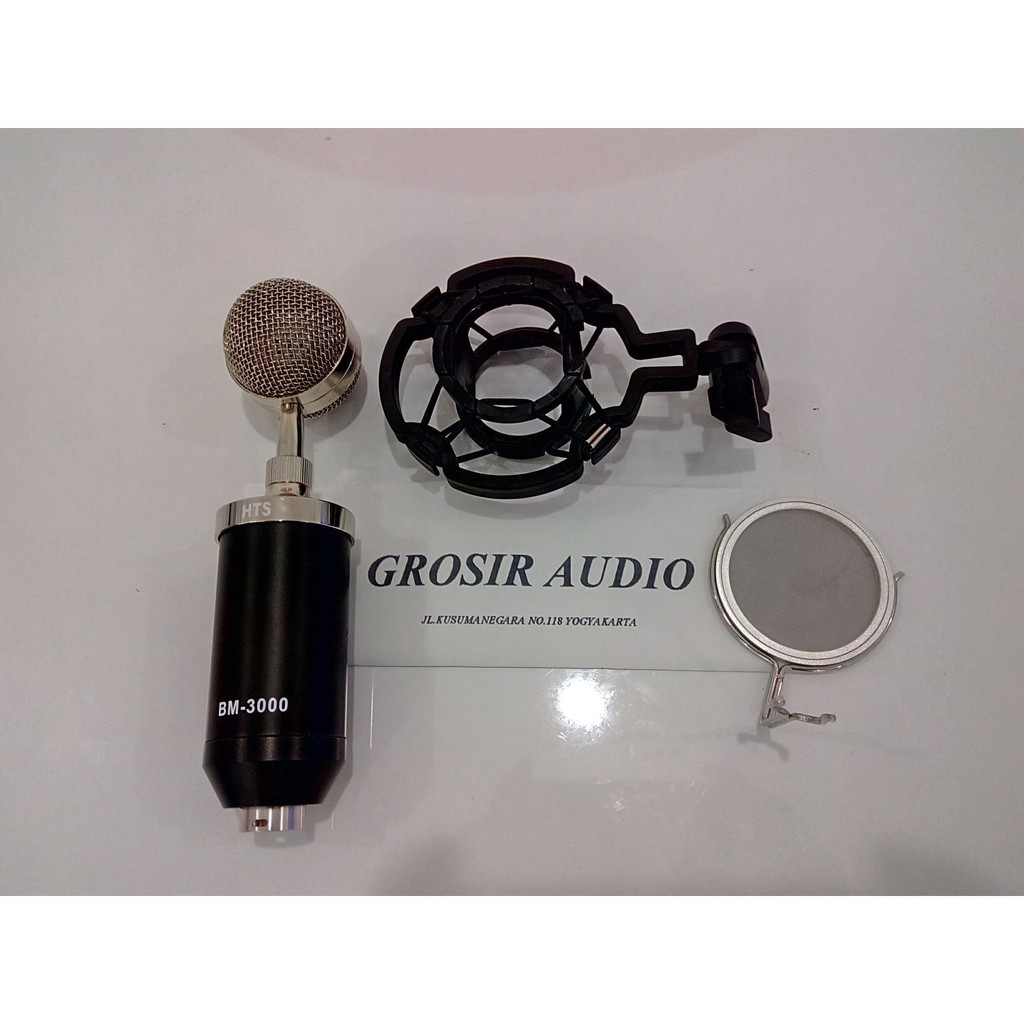 HTS MICROPHONE CONDENSER BM3000