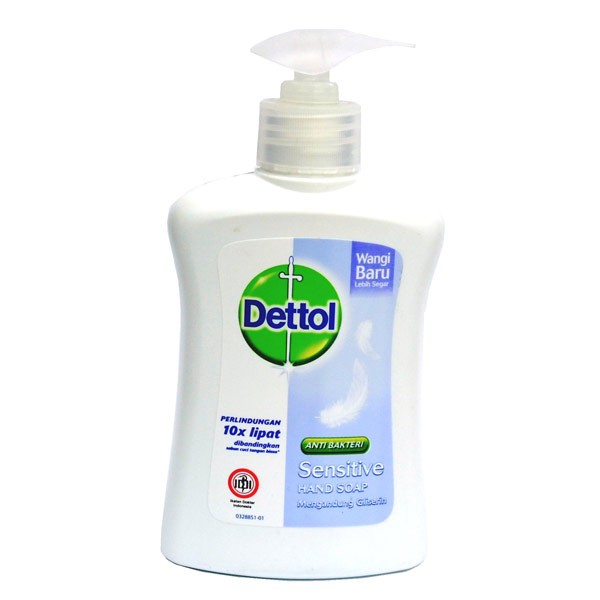 Dettol Hand Wash Pump Sensitive 225 mL