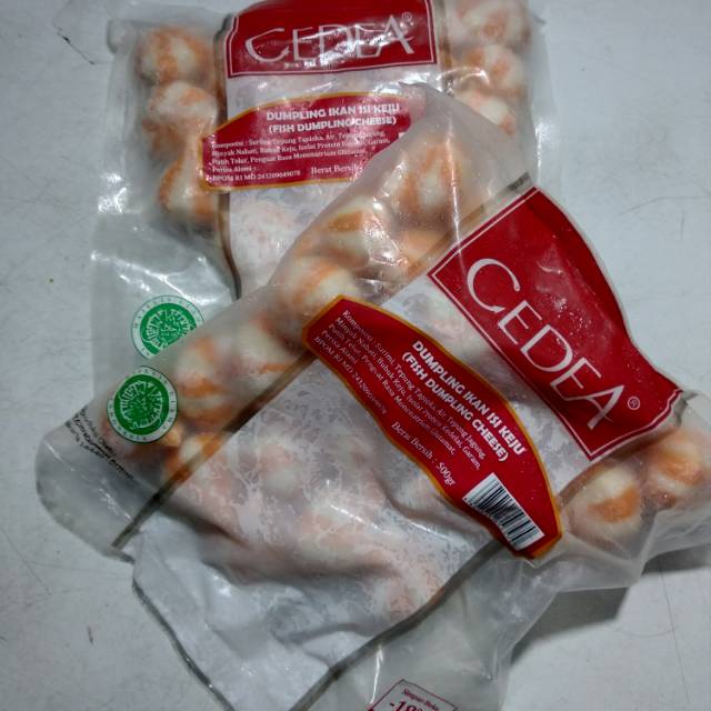 Cedea Dumpling Ikan Keju - 500gr