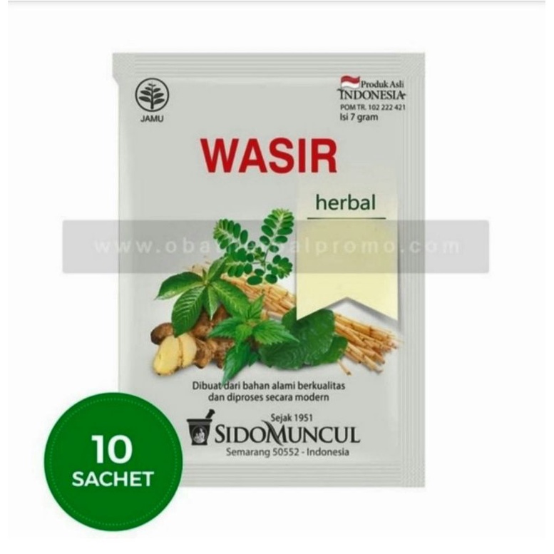 jamu WASIR Sido muncul