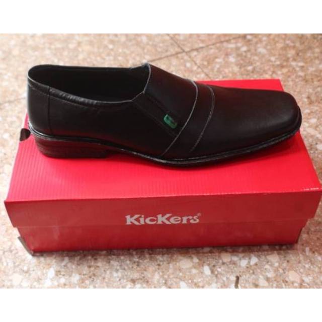 Sepatu pantofel pria bahan kulit sapi