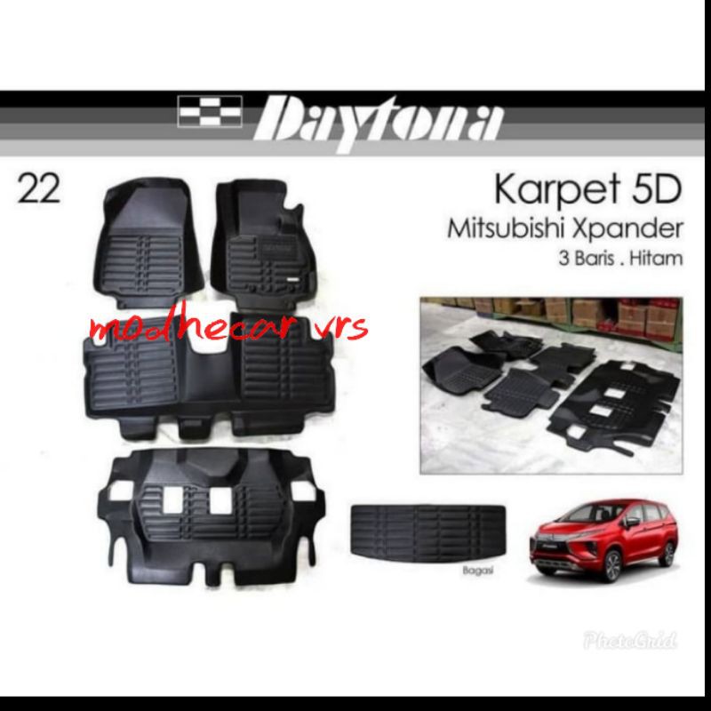Karpet 5D Xpander full set Bagasi