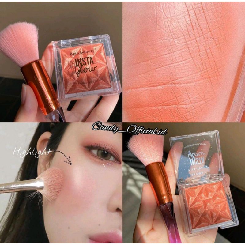 Insta Glow highlighter termurah warna random