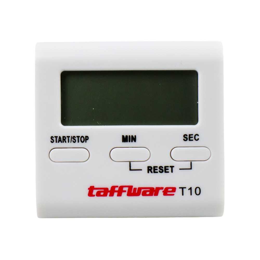 Taffware Timer Masak Dapur Countdown Digital Alarm Clock - T10 - White