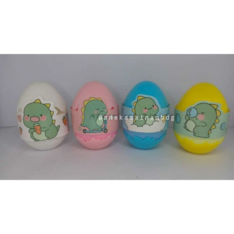 mainan slime telur dinosaur