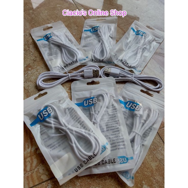 Micro Usb Cable 100cm kemasan polybag